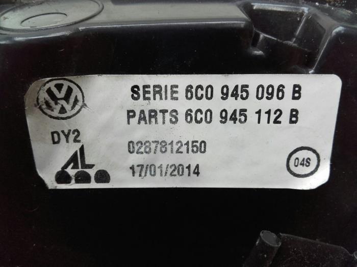 VOLKSWAGEN Polo 5 generation (2009-2017) Rear Right Taillight Lamp 6C0945096K 17650709