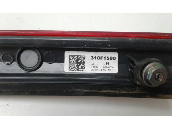 KIA Aizmugurējā kreisā bufera atstarotājs 87310F1500 17333115
