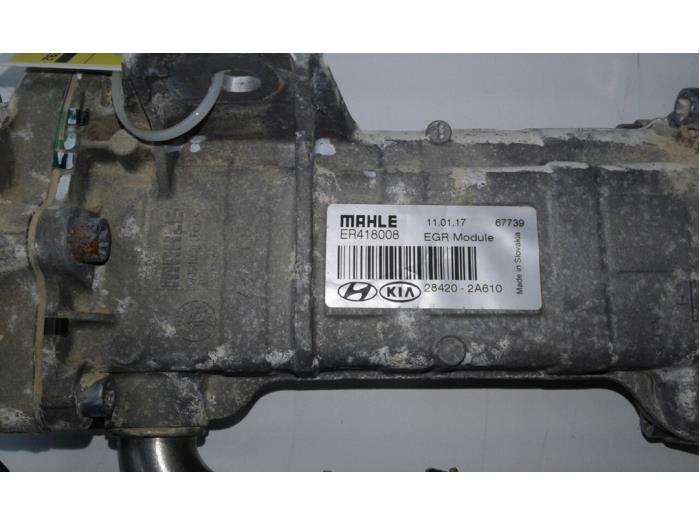 KIA Cee'd 2 generation (2012-2018) Refroidisseur EGR 284202A610 14599717