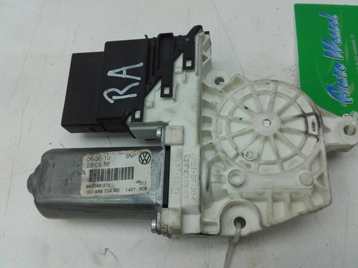 VOLKSWAGEN Golf 6 generation (2008-2015) Front Right Door Window Control Motor 1K0959704AG 14723855