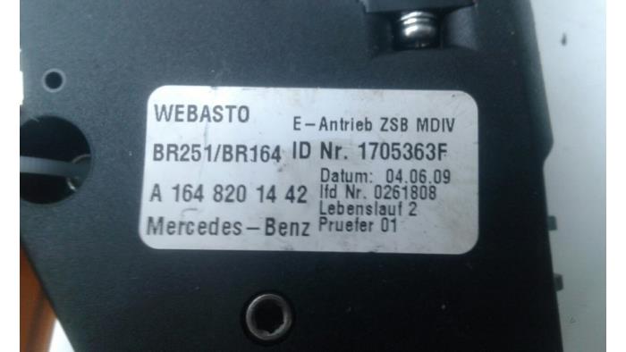 MERCEDES-BENZ R-Class W251 (2005-2017) Sunroof Control Module 1648201442 14723873
