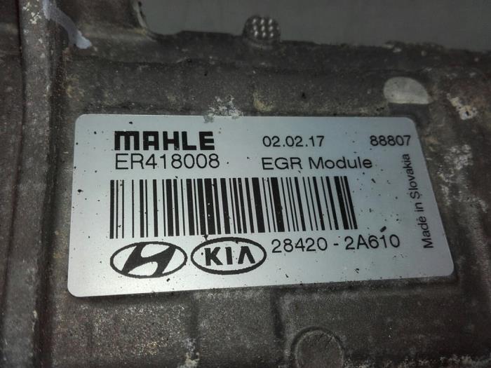 KIA Cee'd 2 generation (2012-2018) Refroidisseur EGR 284202A610 15069791