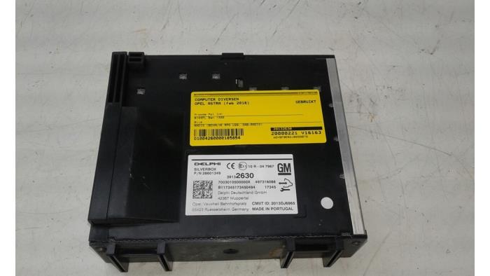 Gebruikte Computer Diversen Opel Astra K Sports Tourer 1.4 Turbo 16V Prijs € 183,75 Margeregeling aangeboden door Wessel Parts & Service B.V.