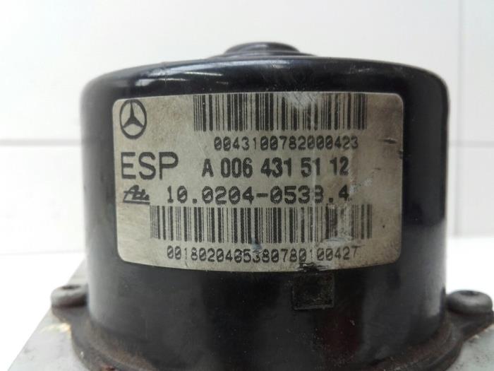 MERCEDES-BENZ CLC-Class CL203 (2008-2011) ABS помпа 0064315112 14722092