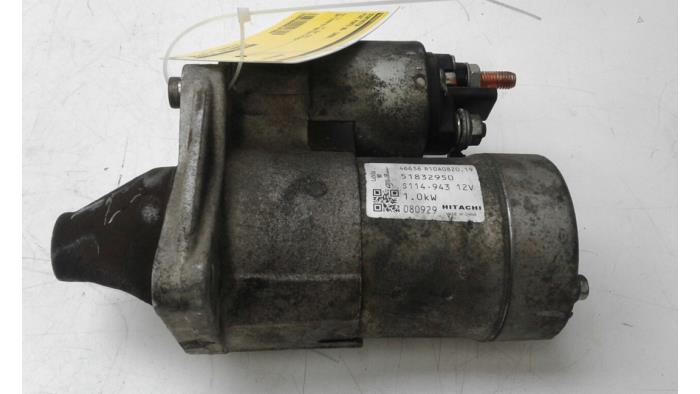 FIAT Punto 3 generation (2005-2020) Starter Motor 51832950 17337533