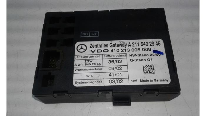 MERCEDES-BENZ E-Class W211/S211 (2002-2009) Gateway Control Unit 2115402945 22572341