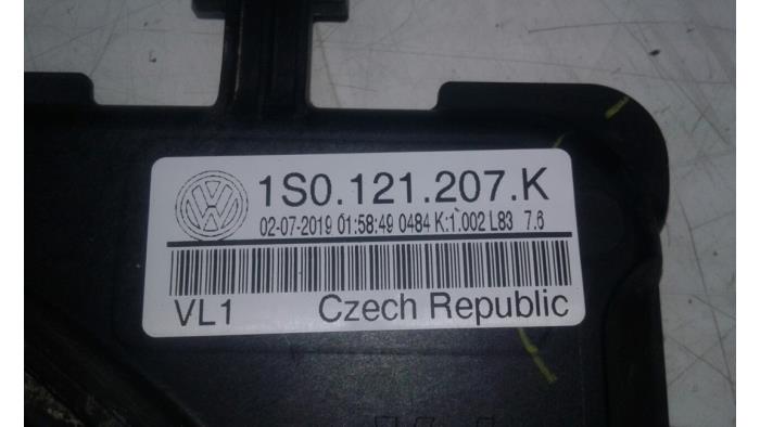 Koelvin Motor van een Volkswagen Up! (121) 1.0 12V 75 2019