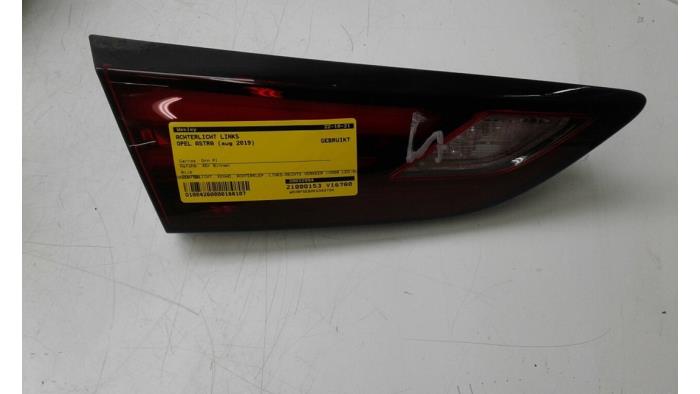 OPEL Astra K (2015-2021) Rear Left Taillight 39032994 17227001