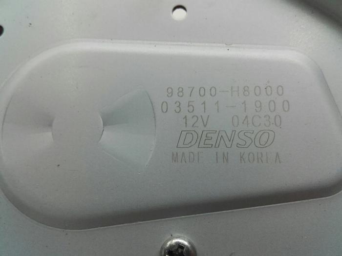 KIA Rio 4 generation (2016-2024) Tailgate  Window Wiper Motor 98700H8000 15070100