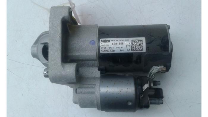 OPEL Grandland X 1 generation (2017-2023) Starter Motor 9674077280 14600718