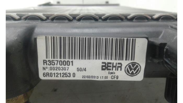 VOLKSWAGEN Polo 5 generation (2009-2017) Air Con Radiator 6R0121253 17227115