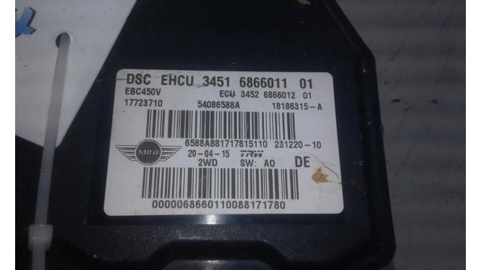 Gebruikte ABS Pomp Mini Mini Open (R57) 1.6 16V Cooper S Prijs € 156,45 Margeregeling aangeboden door Wessel Parts & Service B.V.