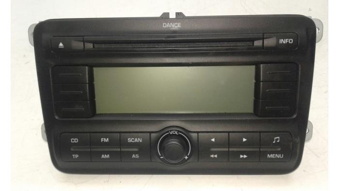 SKODA Fabia 5J (2007-2014) Music Player Without GPS 5J0035161A 14607100