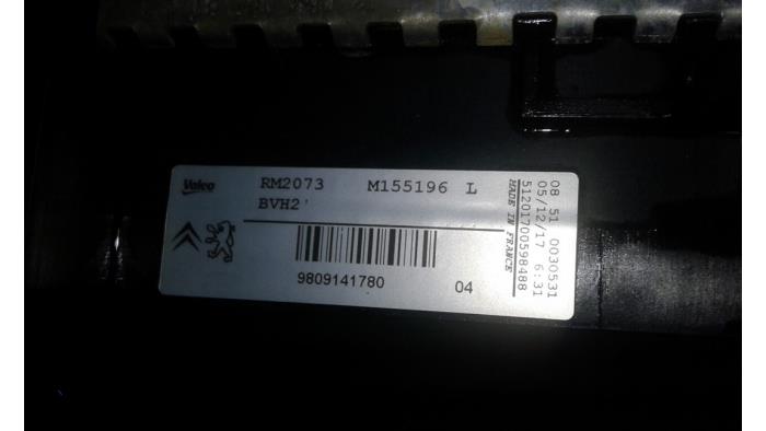 Gebruikte Radiateur Opel Grandland (X) 1.6 CDTi 120 Prijs € 61,95 Margeregeling aangeboden door Wessel Parts & Service B.V.