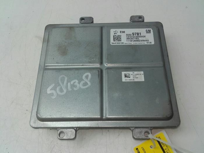 OPEL Mokka B (2017-2024) Engine Control Unit ECU 55501366 14724985