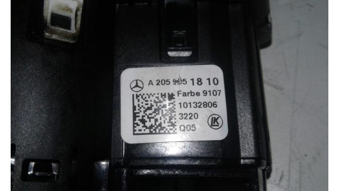 MERCEDES-BENZ GLC X253 (2015-2024) Headlight Switch Control Unit 2059051810 17628808