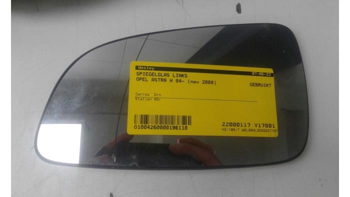 Spiegelglas links Opel Astra