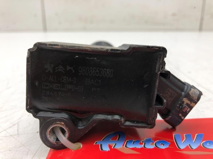 OPEL Grandland X 1 generation (2017-2023) High Voltage Ignition Coil 9808653680 17334416