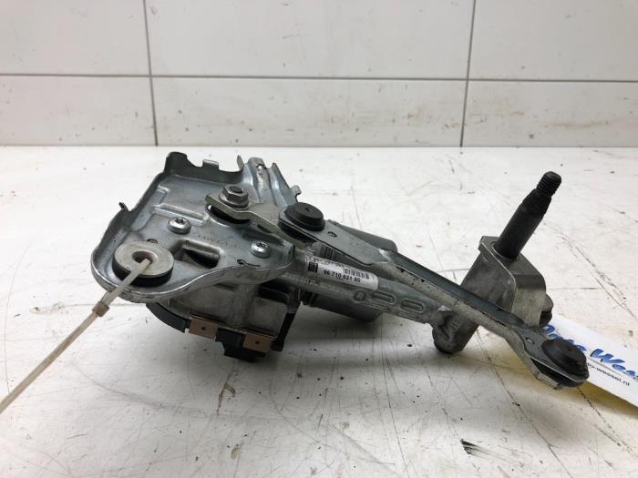 PEUGEOT 5008 1 generation (2009-2016) Front Windshield Wiper Mechansm Motor 1397220576 17333106