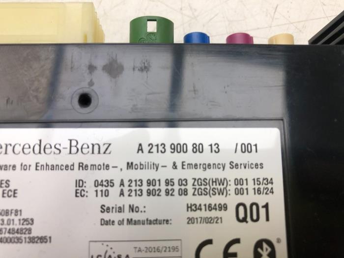 MERCEDES-BENZ C-Class W205/S205/C205 (2014-2023) Control Unit 2139008013 15404124