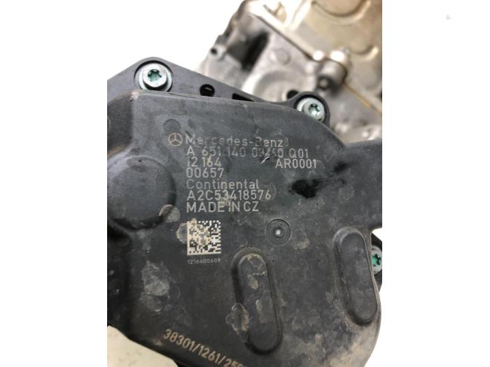 MERCEDES-BENZ Sprinter 2 generation (906) (2006-2018) EGR Cooler 6511400360 16430450