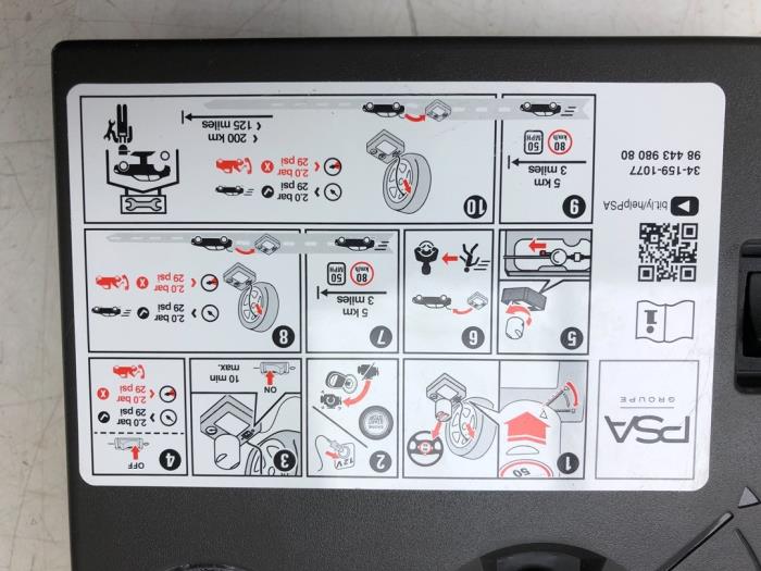 Compressor van een Opel Crossland (X) 1.2 Turbo 12V 2021