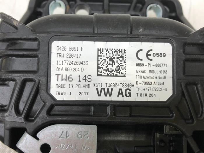 AUDI Q2 1 generation (2016-2024) Подушка безопасности панель салона 81A880204D 17161415