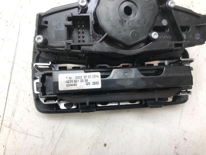 MERCEDES-BENZ GLC 253 (2015-2019) Headlight Switch Control Unit 2059057007 17354439