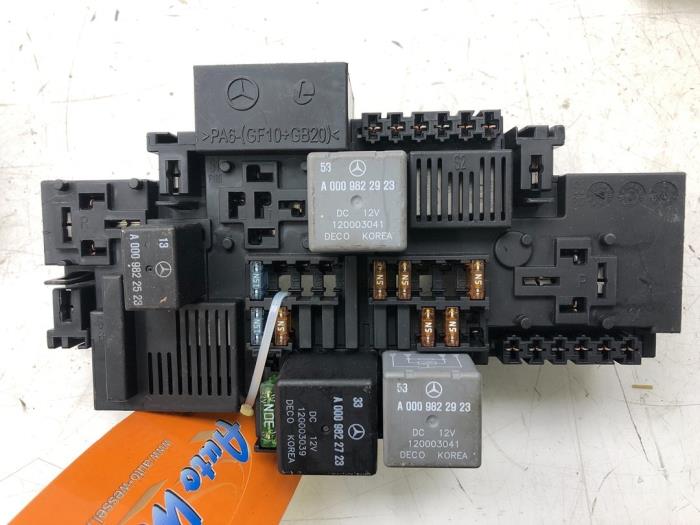 MERCEDES-BENZ C-Class W205/S205/C205 (2014-2023) Fuse Box 2229063701 17387329