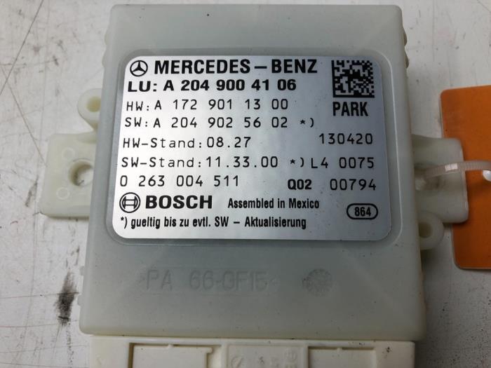 MERCEDES-BENZ C-Class W204/S204/C204 (2004-2015) Parkavimo daviklių (parktronikų) valdymo blokas 2049004106 17427506