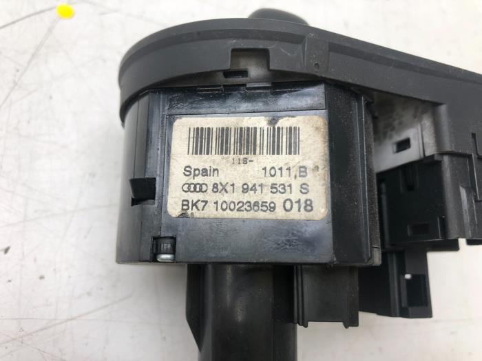 AUDI A1 8X (2010-2020) Headlight Switch Control Unit 8X1941531S 23237700