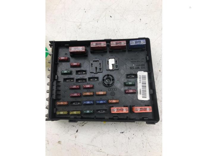 VOLKSWAGEN Passat Variant 1 generation (2010-2024) Fuse Box 3C0937125 17750771