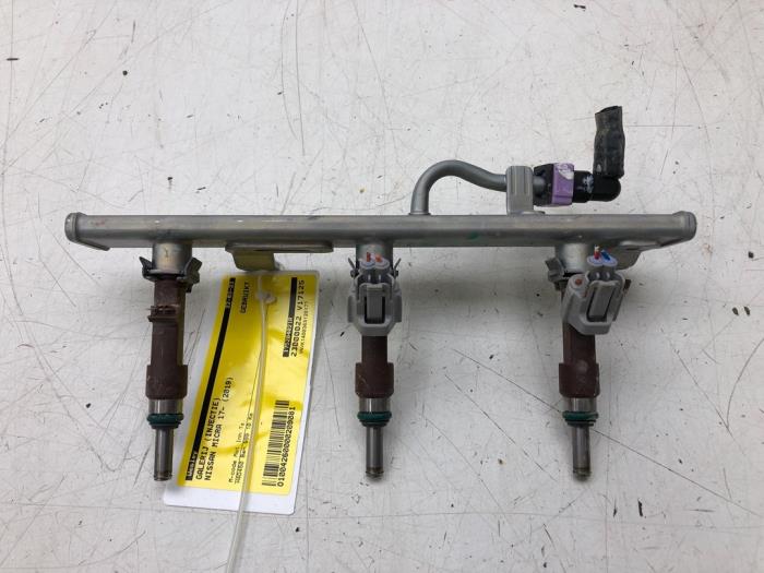 Common rail (Injectie) van een Nissan Micra (K14) 1.0 IG-T 100 2019