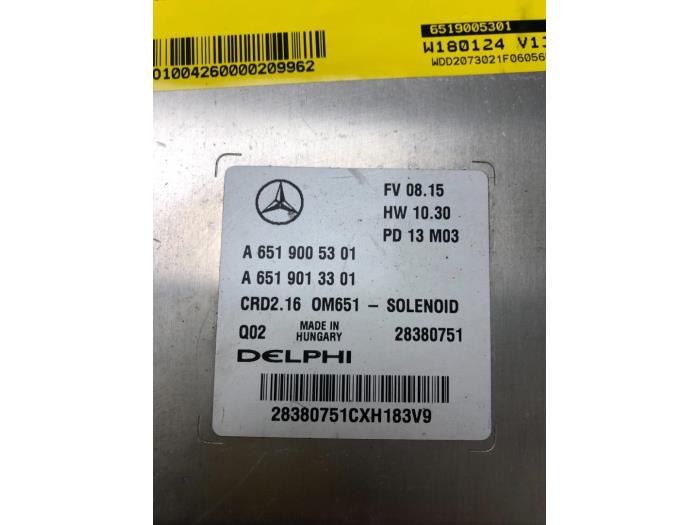 MERCEDES-BENZ E-Class W212/S212/C207/A207 (2009-2016) Блок управления двигателем 6519005301 17891493