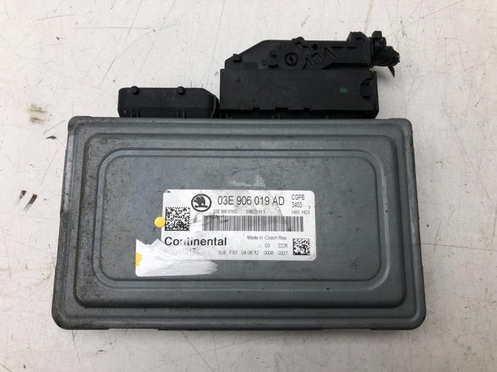 Gebruikte Computer Motormanagement Skoda Fabia II (5J) 1.2i Prijs € 131,25 Margeregeling aangeboden door Wessel Parts & Service B.V.