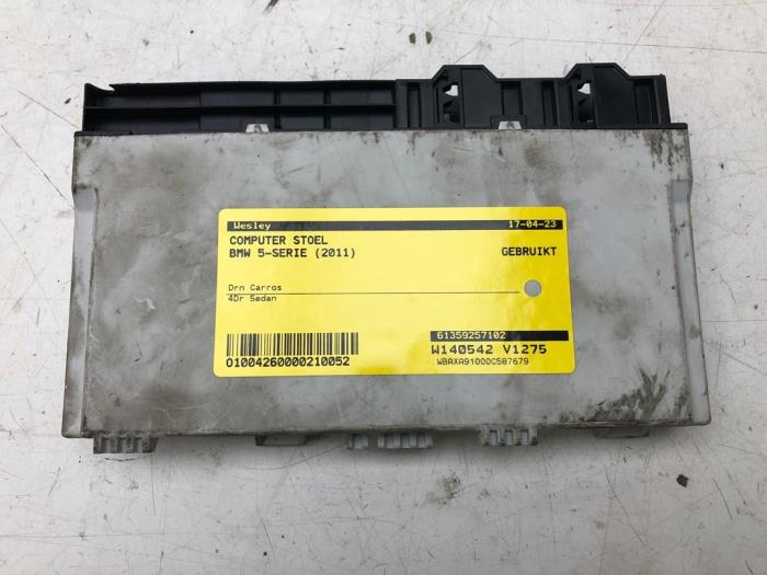 Gebruikte Computer stoel BMW 5 serie (F10) 535d xDrive 24V Prijs € 72,45 Margeregeling aangeboden door Wessel Parts & Service B.V.