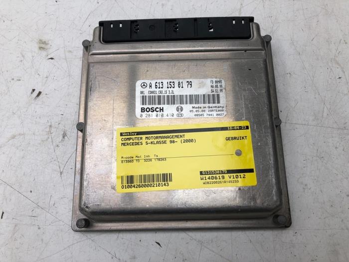 Gebruikte Computer Motormanagement Mercedes S (W220) 3.2 S-320 CDI 24V Prijs € 93,45 Margeregeling aangeboden door Wessel Parts & Service B.V.
