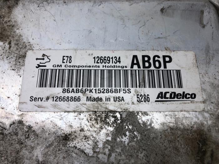 OPEL Corsa D (2006-2020) Motorstyrenhet ECU 12669134 17962222