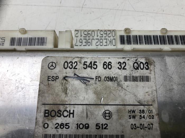 Esp computer van een Mercedes E-Klasse 2003