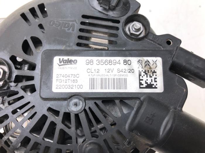 OPEL 4 generation (2008-2017) Alternator 9835689480 24281178