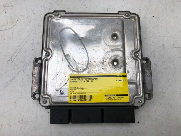 RENAULT Clio 4 generation (2012-2020) Motorstyrenhet ECU 237102747R 18063296