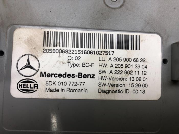 MERCEDES-BENZ C-Class W205/S205/C205 (2014-2023) Блок управления центральным замком 2059006822 22572438