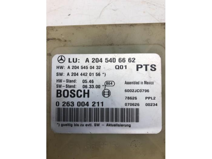 MERCEDES-BENZ C-Class W204/S204/C204 (2004-2015) PDC Parking Distance Control Unit 2045406662 18262150