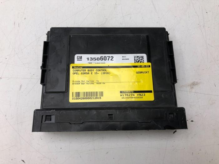 Gebruikte Computer Body Control Opel Corsa E 1.4 16V Bi-Fuel Prijs € 51,45 Margeregeling aangeboden door Wessel Parts & Service B.V.