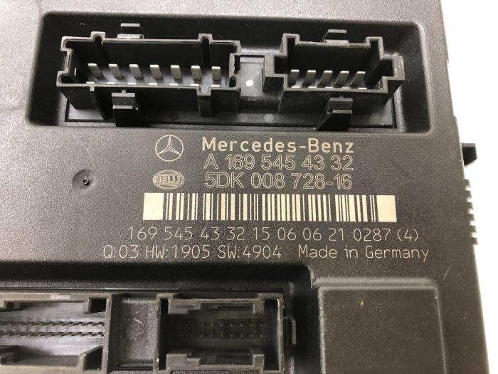 MERCEDES-BENZ B-Class W245 (2005-2011) Central locking control unit 1695454332 22572524