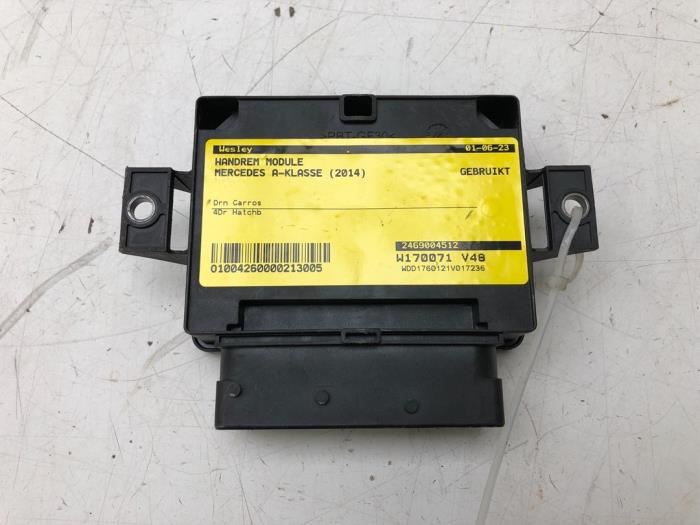 MERCEDES-BENZ A-Class W176 (2012-2018) Handbrake Control Unit 2469004512 18299413