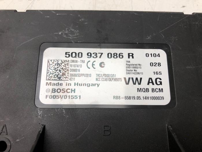Gebruikte Bodycontrol Module Volkswagen Golf VII Variant (AUVV) 1.4 TSI 16V Prijs € 93,45 Margeregeling aangeboden door Wessel Parts & Service B.V.