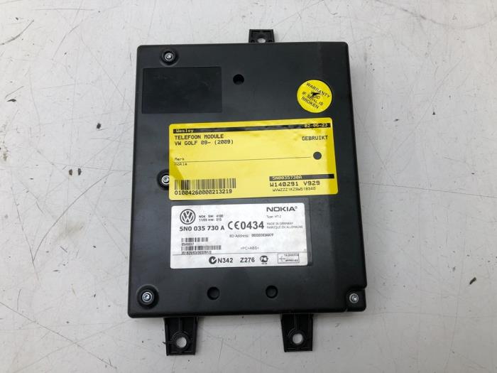 Gebruikte Telefoon Module Volkswagen Golf VI (5K1) 2.0 TDI 16V Prijs € 82,95 Margeregeling aangeboden door Wessel Parts & Service B.V.