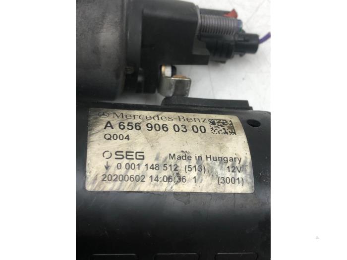 Gebruikte Startmotor Mercedes S (222.0/222.1) 3.0 S-400d 4-Matic Prijs € 156,45 Margeregeling aangeboden door Wessel Parts & Service B.V.