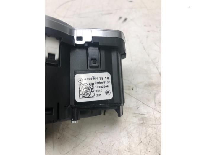 MERCEDES-BENZ GLC X253 (2015-2024) Headlight Switch Control Unit 2059051810 20591714